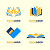 Flat Logo Design by DesignsKing